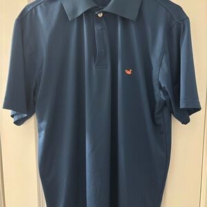 Southern Marsh Men's Navy Blue Polo Shirt